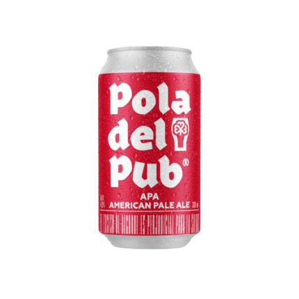 Cerveza La Pola del Pub American Pale Ale Lata 330ml