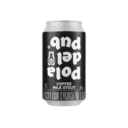 Cerveza La Pola del Pub Coffe Milk Stout Lata 330ml