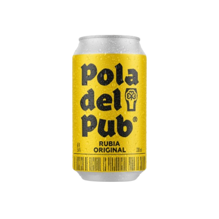 Cerveza La Pola del Pub Golden Ale Lata 330ml