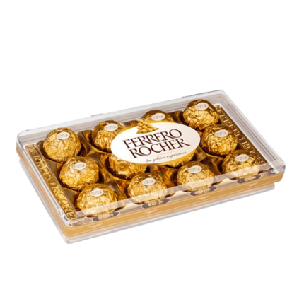 Chocolates Ferrero Rocher Bandeja Diamantada x12