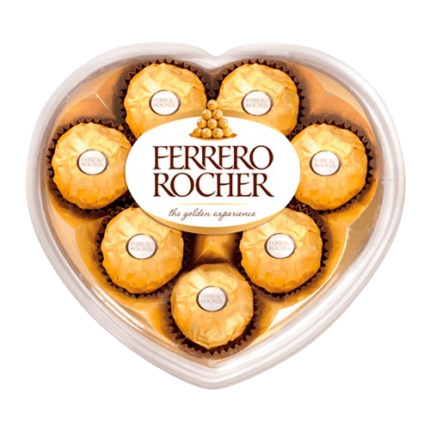 Chocolates Ferrero Rocher Corazon x8