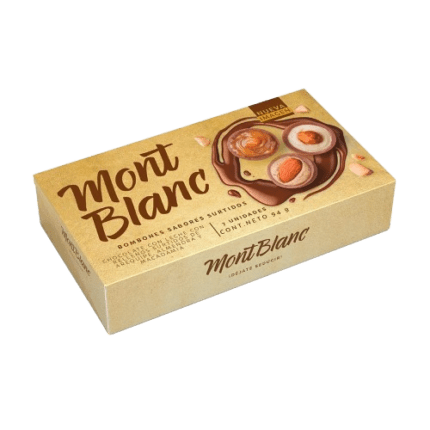 Chocolates Mont Blanc Almendras x7