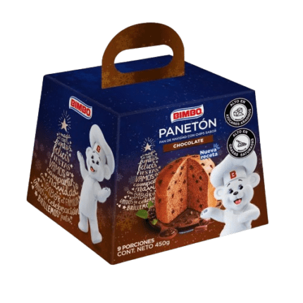 Panetonne Chips de Chocolate Bimbo 450g