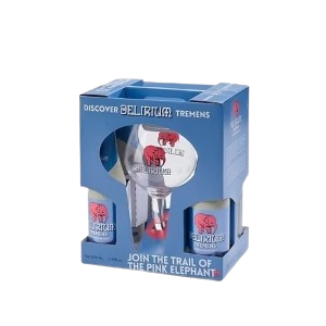 Cerveza Delirium Discover 330ml x4 + Copa