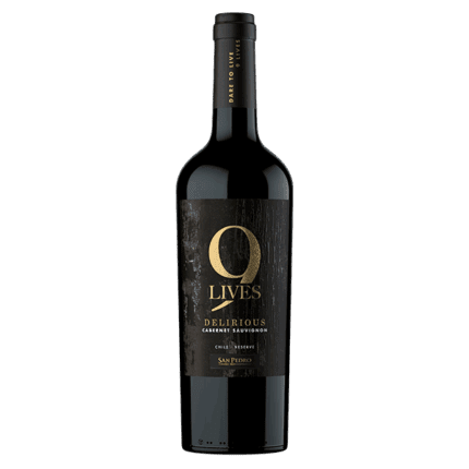 Vino Tinto Gato  9 Vidas Cabernet 750ml